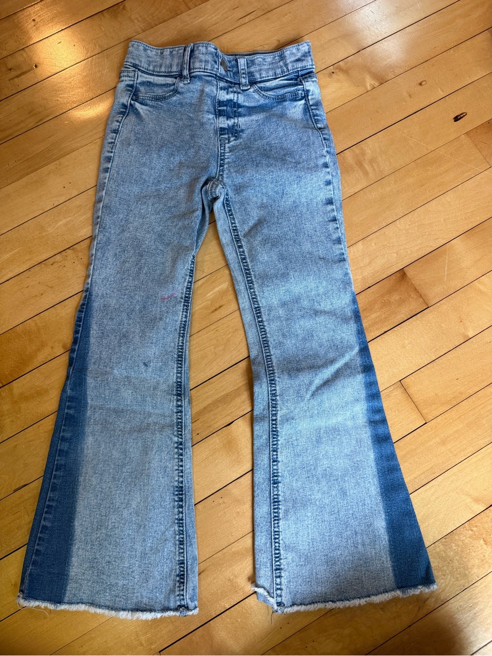 Wonder nation  Two-Tone Flared Jeans - Light Blue